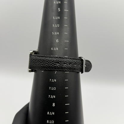 Ralph Klein CNL Ladies Quartz Watch Black Dial Crystal Bezel Working 29mm