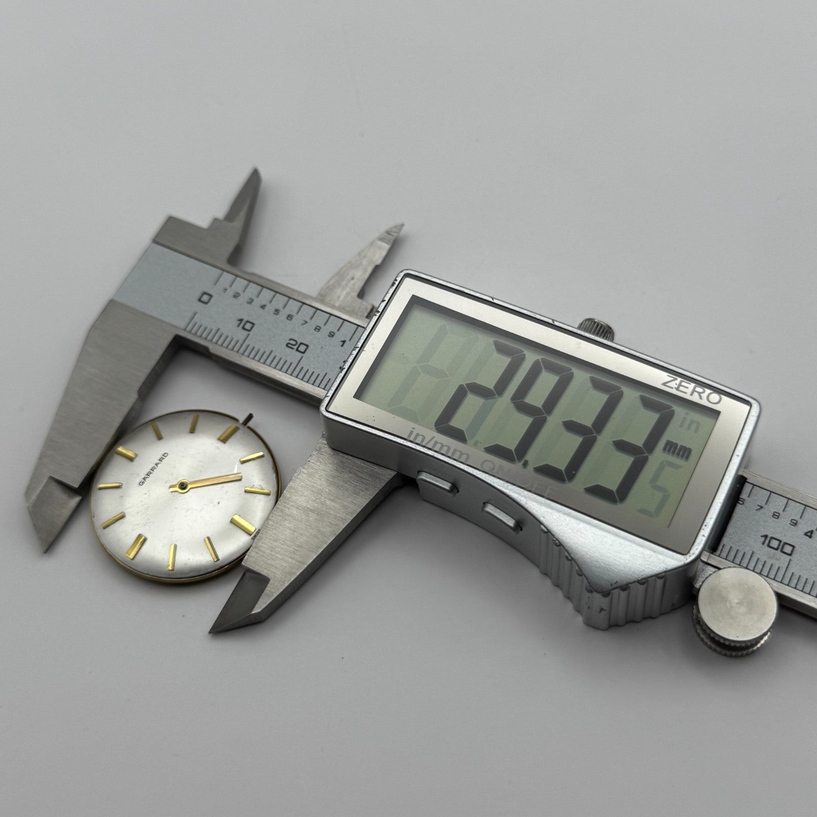 ETA 2391 Watch Movement Garrard Manual Wind Vintage Swiss Parts Repair 29.3mm