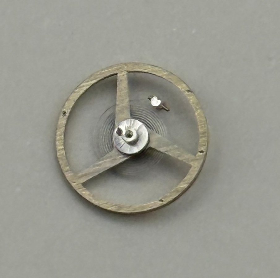 Felsa 4020 4025 Balance Wheel Complete And Spring 7¾’’’ Watch Movement Parts