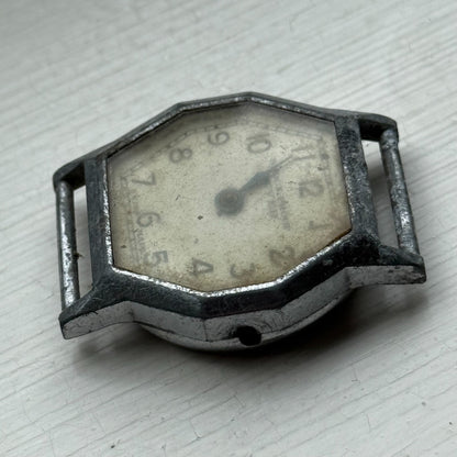 31mm Men's Vintage Shock Proof  Ever Swiss Made Manual Wind Watch PARTS REPAIR