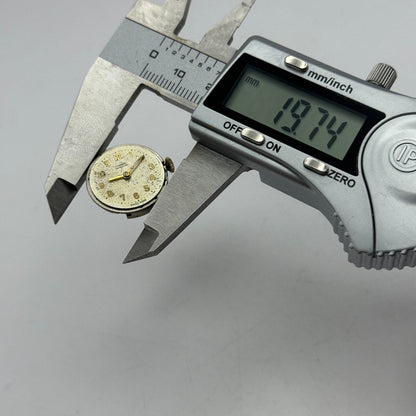 19.7mm H Samuel Acme Lever Cal 357 Manual Wind Swiss Watch Movement PARTS REPAIR