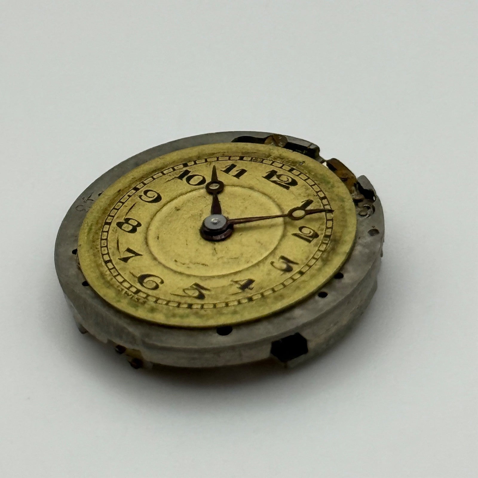 A Lecoultre E Blancpain Fils Watch Movement Manual Wind Vintage Parts 21.5mm