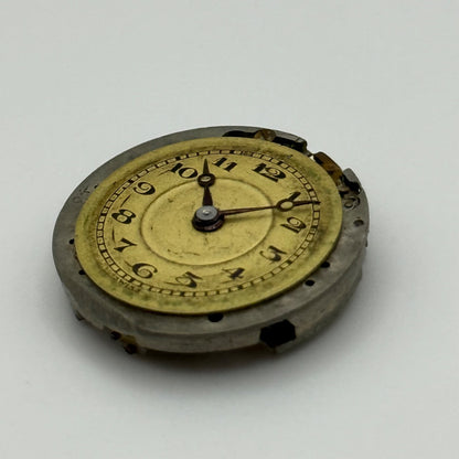 A Lecoultre E Blancpain Fils Watch Movement Manual Wind Vintage Parts 21.5mm