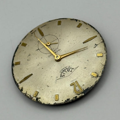 Peseux P 320 Talis Watch Movement Manual Wind Vintage Swiss Parts Repair 23.5mm