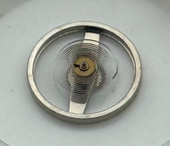 Ebosa 86, 87 Balance Wheel Complete And Spring 8 3/4''' Watch Movement Parts 