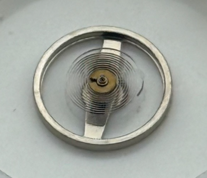 Ebosa 86, 87 Balance Wheel Complete And Spring 8 3/4''' Watch Movement Parts 