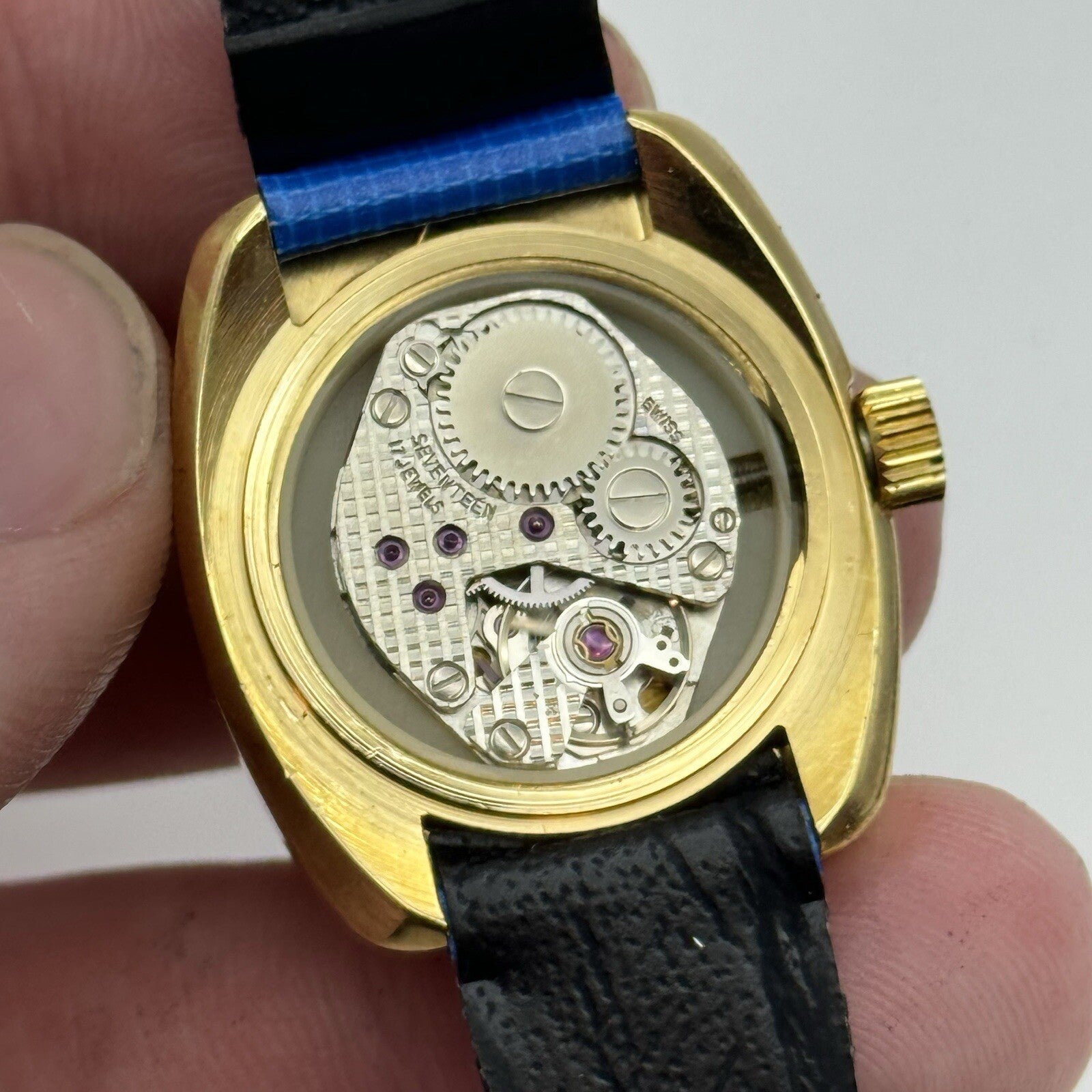 26mm Ladies New Old Stock Carpentier Geneve Manual Wind Watch WORKING TO SERVICE