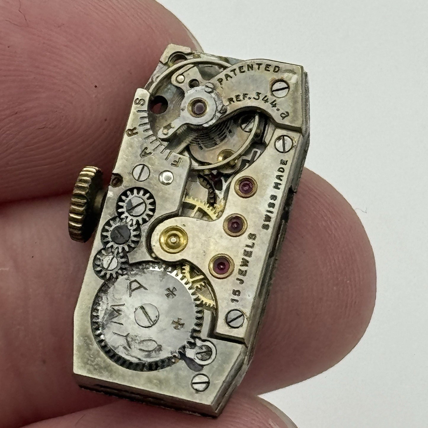 12.2mm Ladies Cyma Ref 344.a Manual Wind 15 Jewels Swiss Watch Movement PARTS