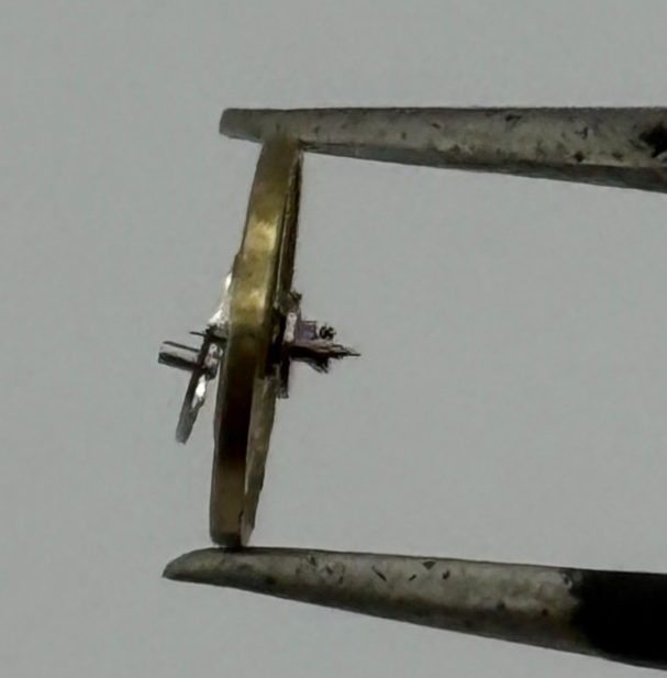 AS 976 1012 Balance Wheel Complete And Spring  532 M Watch Movement Parts 