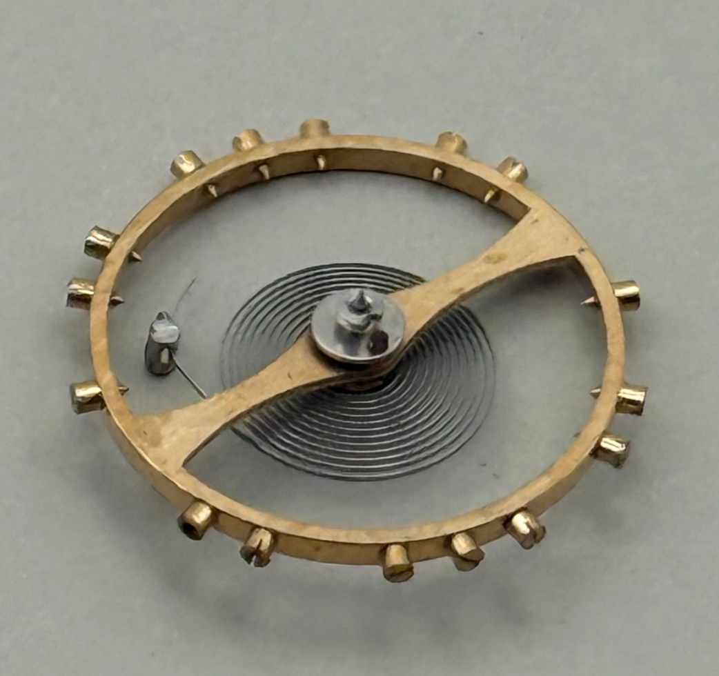 AS 1188 Balance Wheel Complete And Spring Inca 549 M Watch Movement Parts NOS
