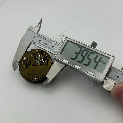 42.2mm Antique H Samuel Manchester Patent Balance Pocket Watch Movement PARTS