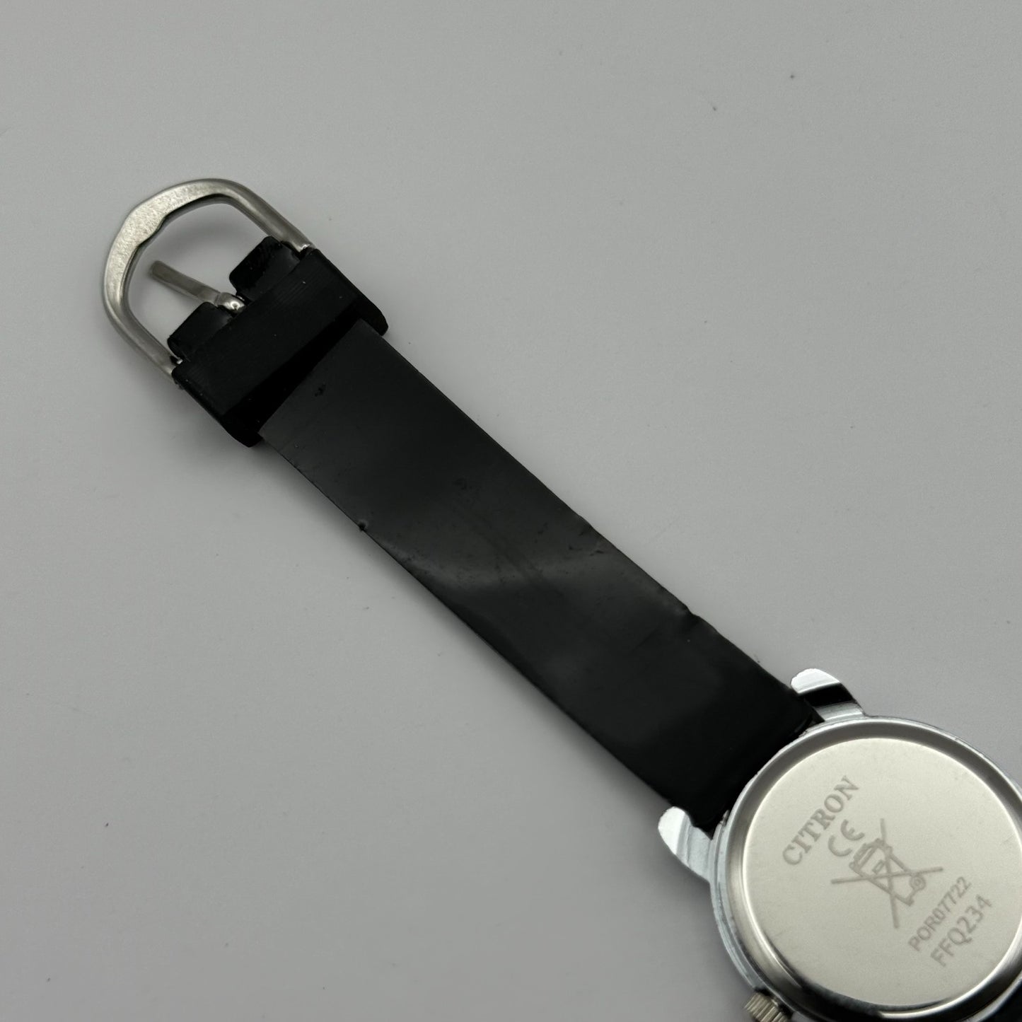 Citron Kids Quartz Watch Soccer Ball Print Strap Sporty Working 27mm New Battery