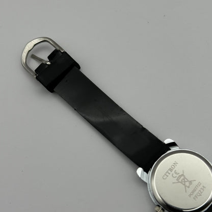 Citron Kids Quartz Watch Soccer Ball Print Strap Sporty Working 27mm New Battery