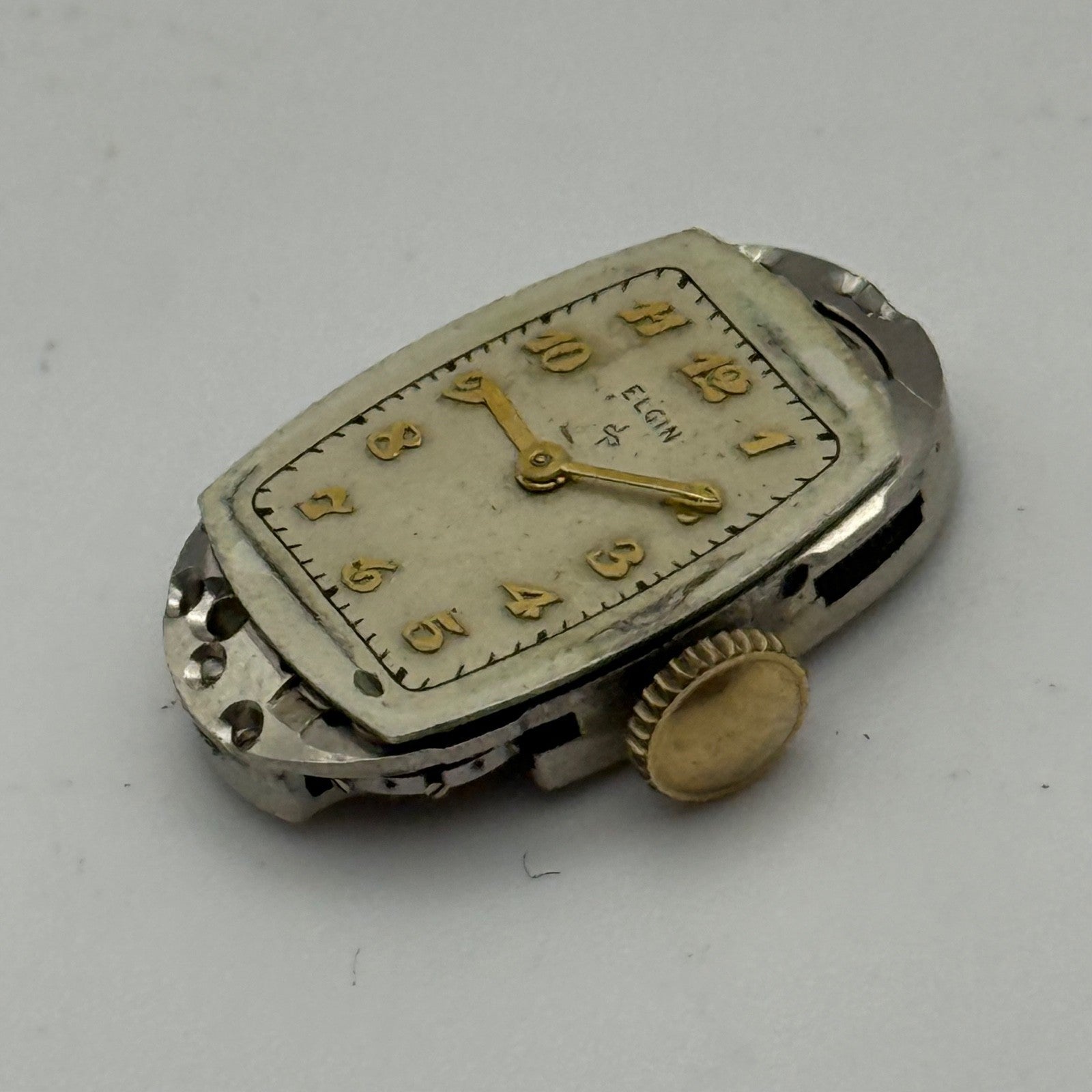 Elgin Grade 541 Model 2 Watch Movement 1951 21/0s American Parts Repair Ladies
