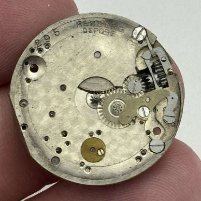25.7mm Early ROLEX Rebberg Depose 15 Jewels Antique Watch Movement PARTS SPARES