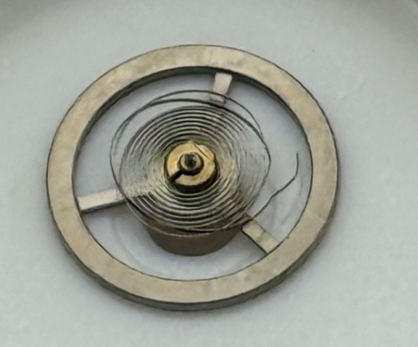 EB 8340, 8341 Balance Wheel Complete And Spring 6 3/4''' Watch Movement Parts