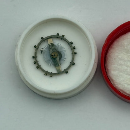 FHF 67, 675 Balance Wheel Complete And Spring Inca 1469 M Watch Movement Parts 