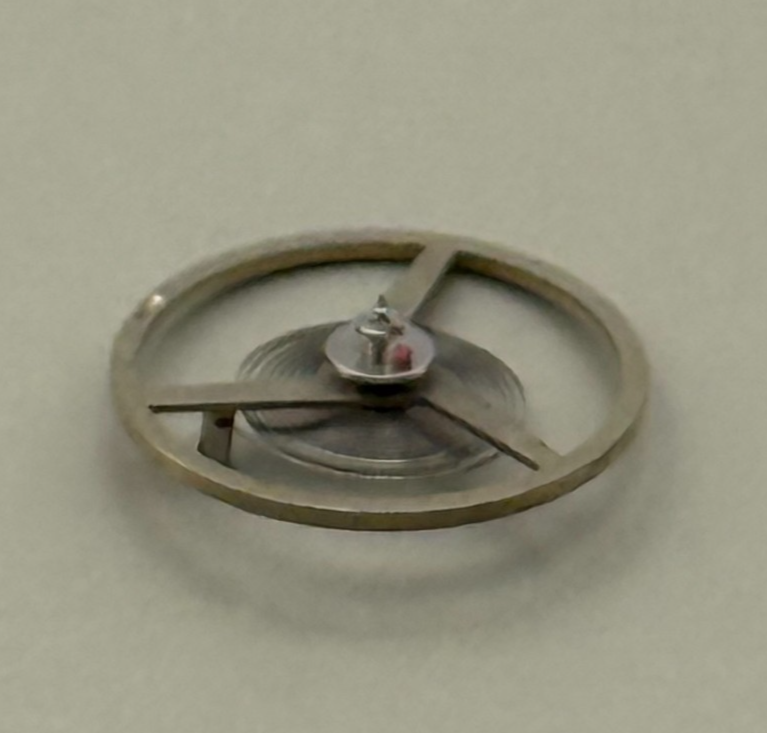 ST 1940 1950 Balance Wheel Complete And Spring 1688 M Watch Movement Parts 