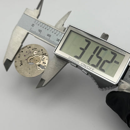 Landeron Brevet Main Plate Watch Movement Chronograph Vintage Swiss Parts 31.5mm