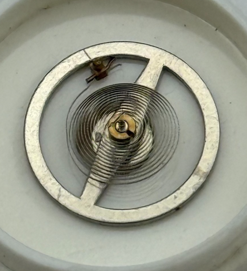BFG 866 Balance Wheel Complete And Spring Renata 85 Watch Movement Parts NOS 