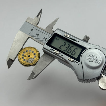 23.6mm H Stone Leeds 15 Jewels Sub Seconds Manual Wind Watch Movement For PARTS