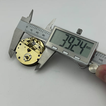 41.8mm Antique Unidentified Key Wound Pocket Watch Movement Dial Hands PARTS
