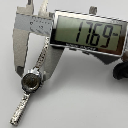 17mm Vintage Ross 17 Jewels Stainless Swissl Manual Wind Watch PARTS / REPAIR