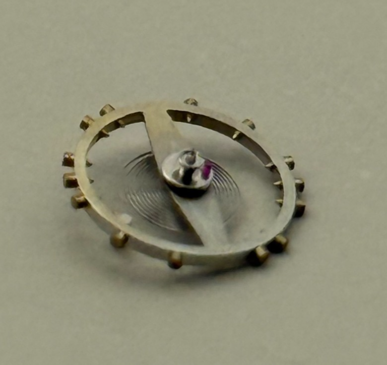 ETA 1301 Balance Wheel Complete And Spring  Inca 681 M Watch Movement Parts NOS