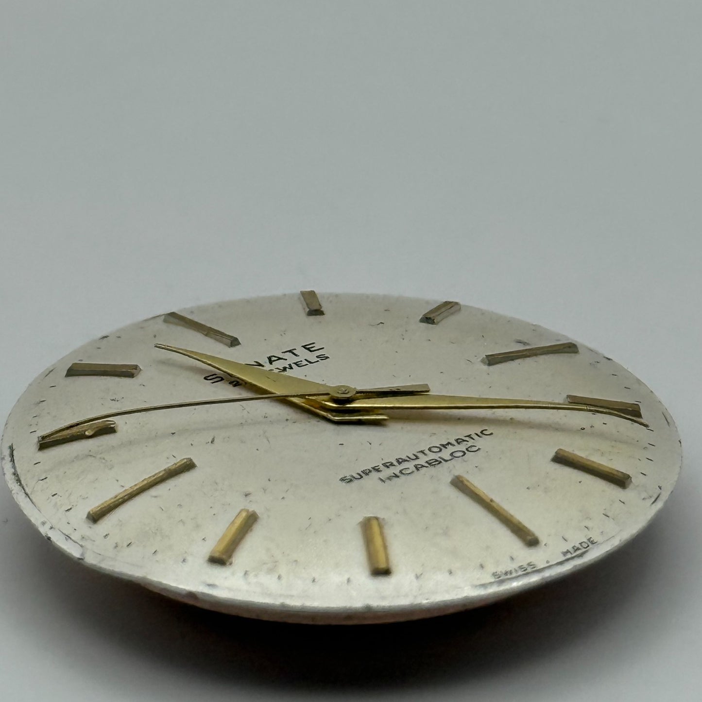 ETA 2451 Watch Movement Automatic Senate 25 Jewels Vintage Parts Repair 25.6mm