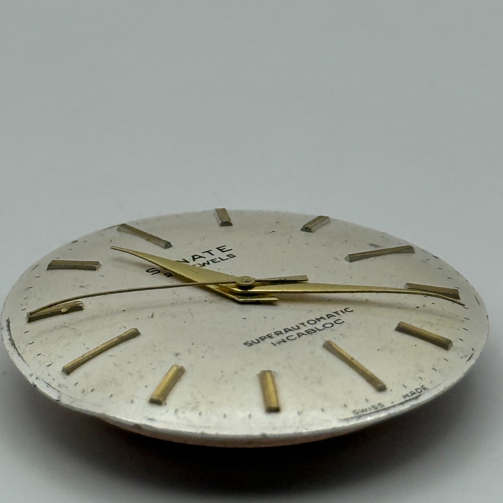 ETA 2451 Watch Movement Automatic Senate 25 Jewels Vintage Parts Repair 25.6mm