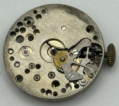 23.4mm Unidentified Cal 116 Manual Wind Watch Movement Swiss Vintage PARTS SPARE