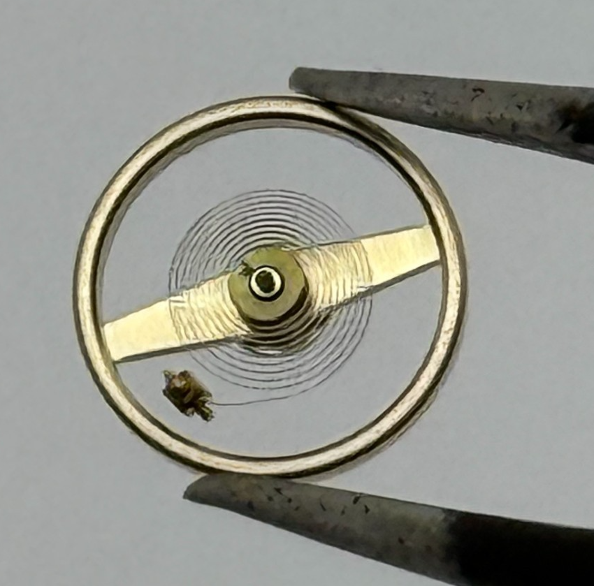 Ebosa 86 Balance Wheel Complete And Spring Conical Piva Watch Movement Parts