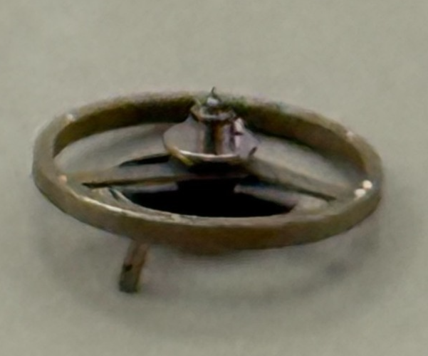 AS 1677 Balance Wheel Complete And Spring Inca 1414 M Watch Movement Parts NOS