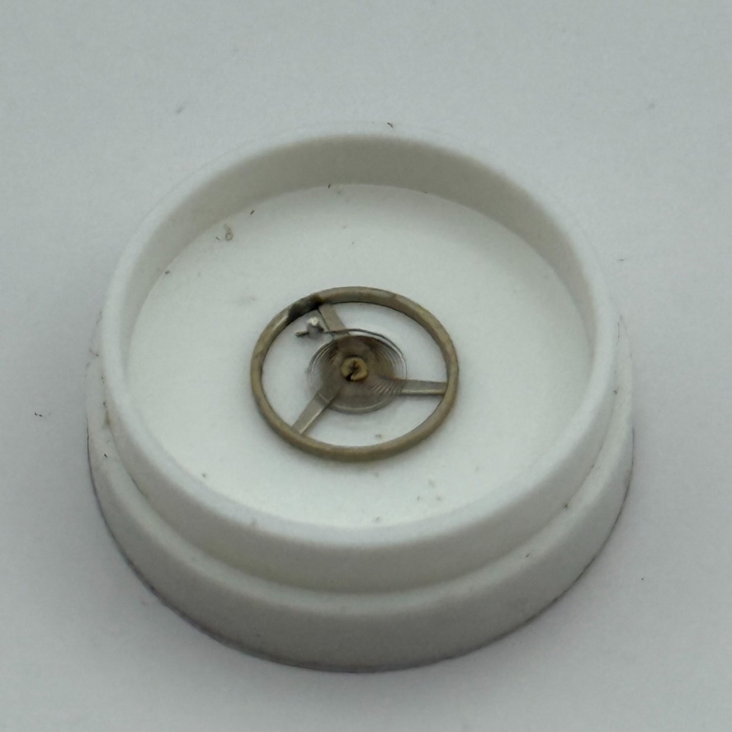 ETA 2412 Balance Wheel Complete And Spring 6¾’’’ 1257 M Watch Movement Parts NOS