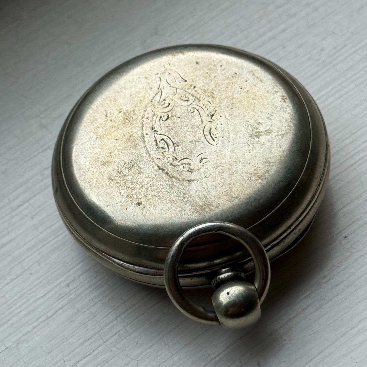 Waltham Airedale Model 1877 Pocket Watch Antique American Parts Repair ALD 54mm