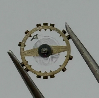 AS 976 1012 Balance Wheel Complete And Spring Inca 532 M Watch Movement Parts