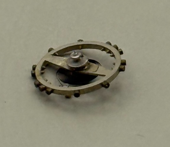 FHF 80 190 Balance Wheel Complete And Spring 204 M Watch Movement Parts NOS