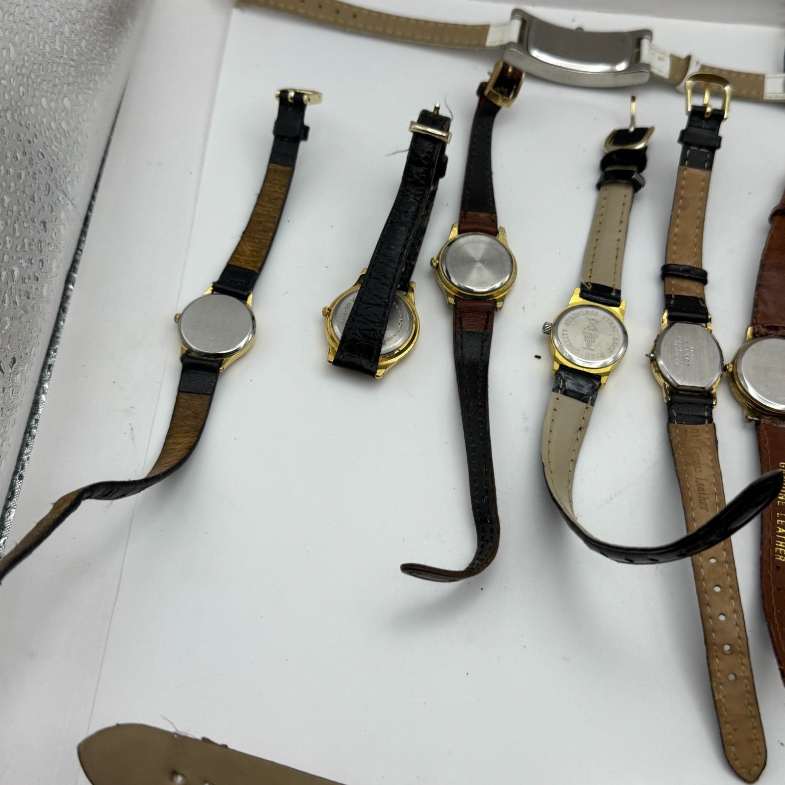 Large Bundle Of Vintage / Modern Quartz Watches Joblot UNTESTED PARTS REPAIR