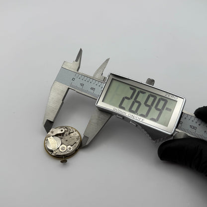 EB 8800 Watch Movement Tara Date Manual Wind Vintage Swiss Parts Repair 26.9mm