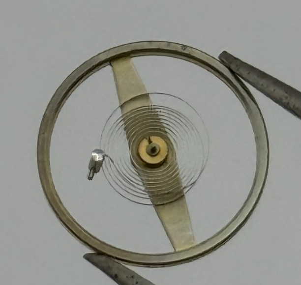 ST 1686 1786 Balance Wheel Complete And Spring 1115 M Watch Movement Parts