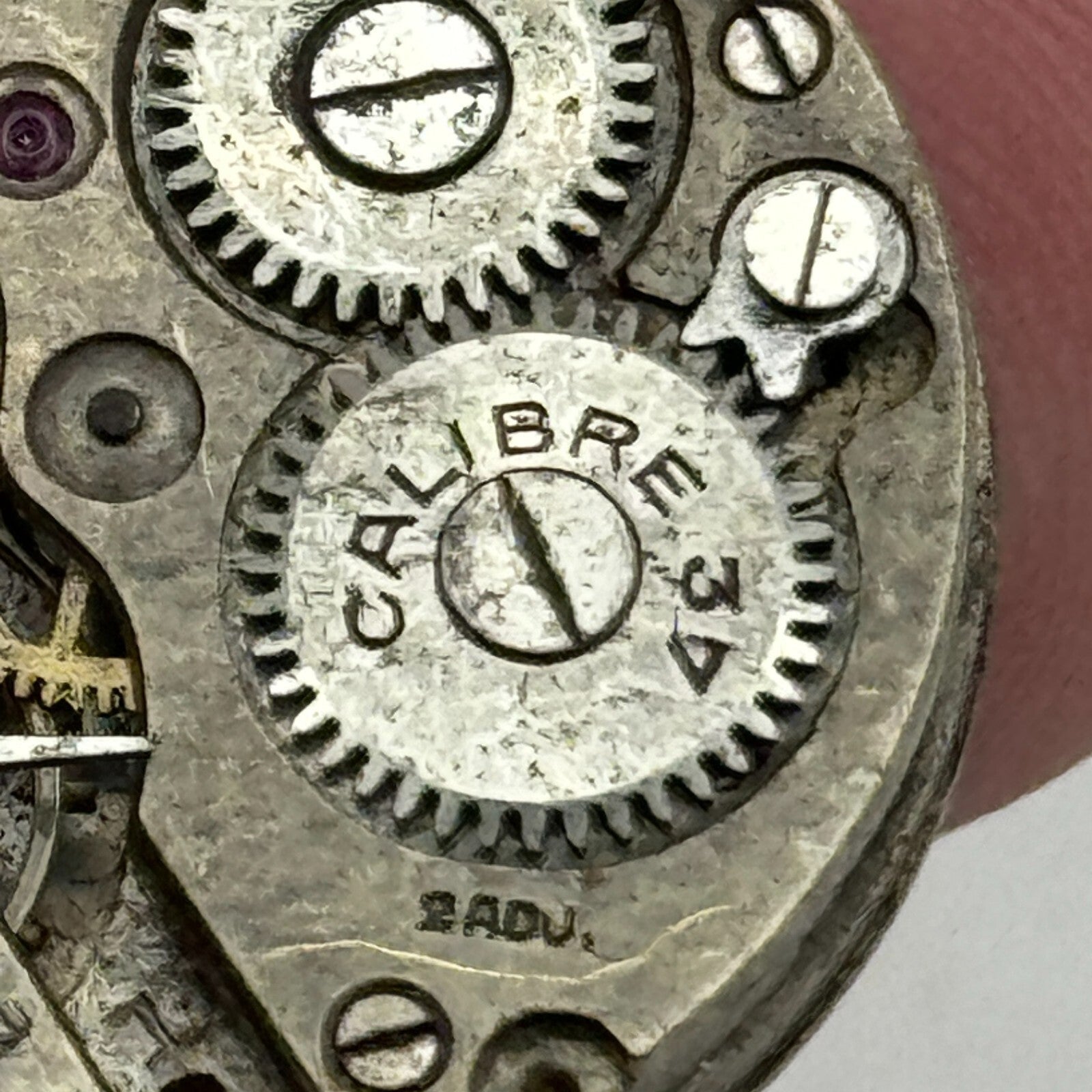 23.6mm Calibre 34 Swiss 15 Jewels Manual Wind Watch Movement Vintage PARTS SPARE