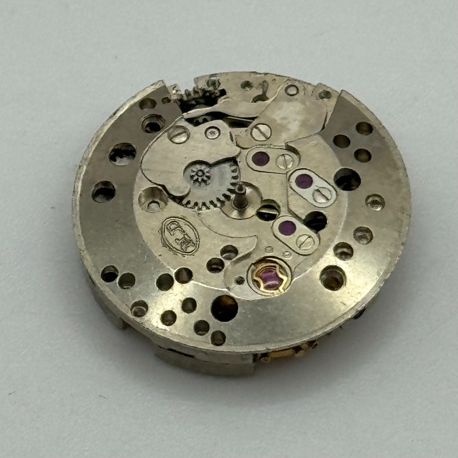 17.4mm Rotary AS 1537 Good Balance Manual Wind 21 Jewels Watch Movement PARTS