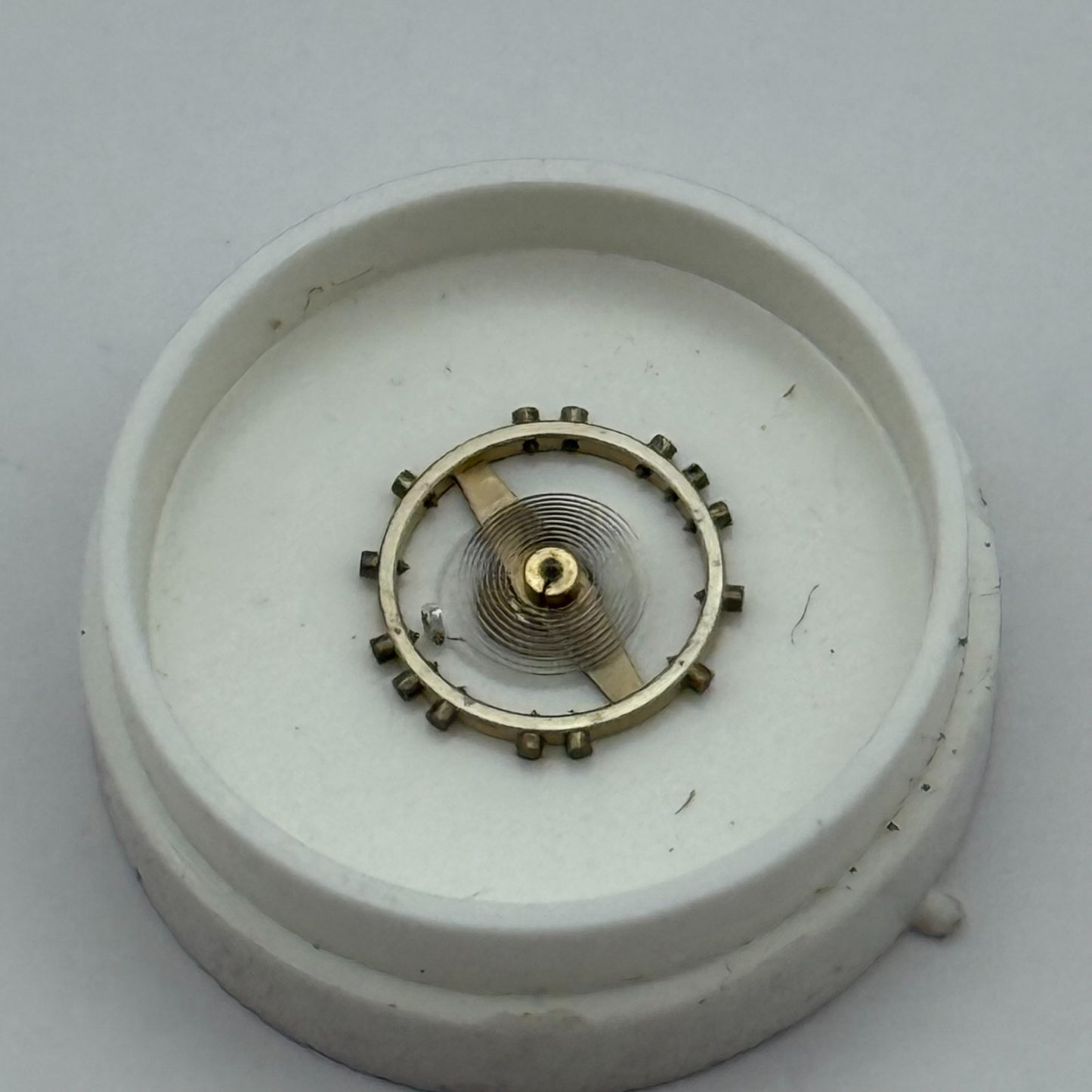 AS 1051 Balance Wheel Complete And Spring 6¼’’’ 34 M Watch Movement Parts NOS