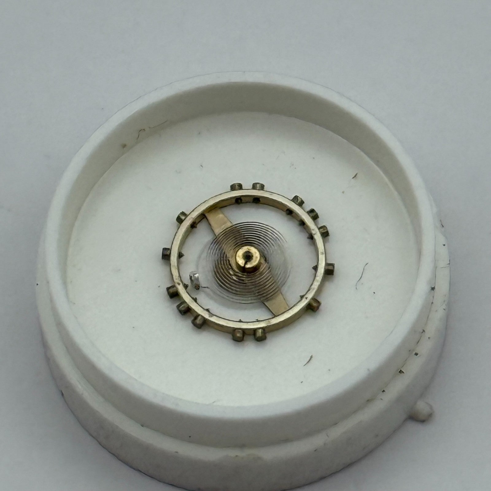 AS 1051 Balance Wheel Complete And Spring 6¼’’’ 34 M Watch Movement Parts NOS