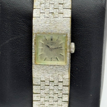 15mm Vintage Rotary Swiss Bark Affect Stainless Manual Wind Watch PARTS / REPAIR