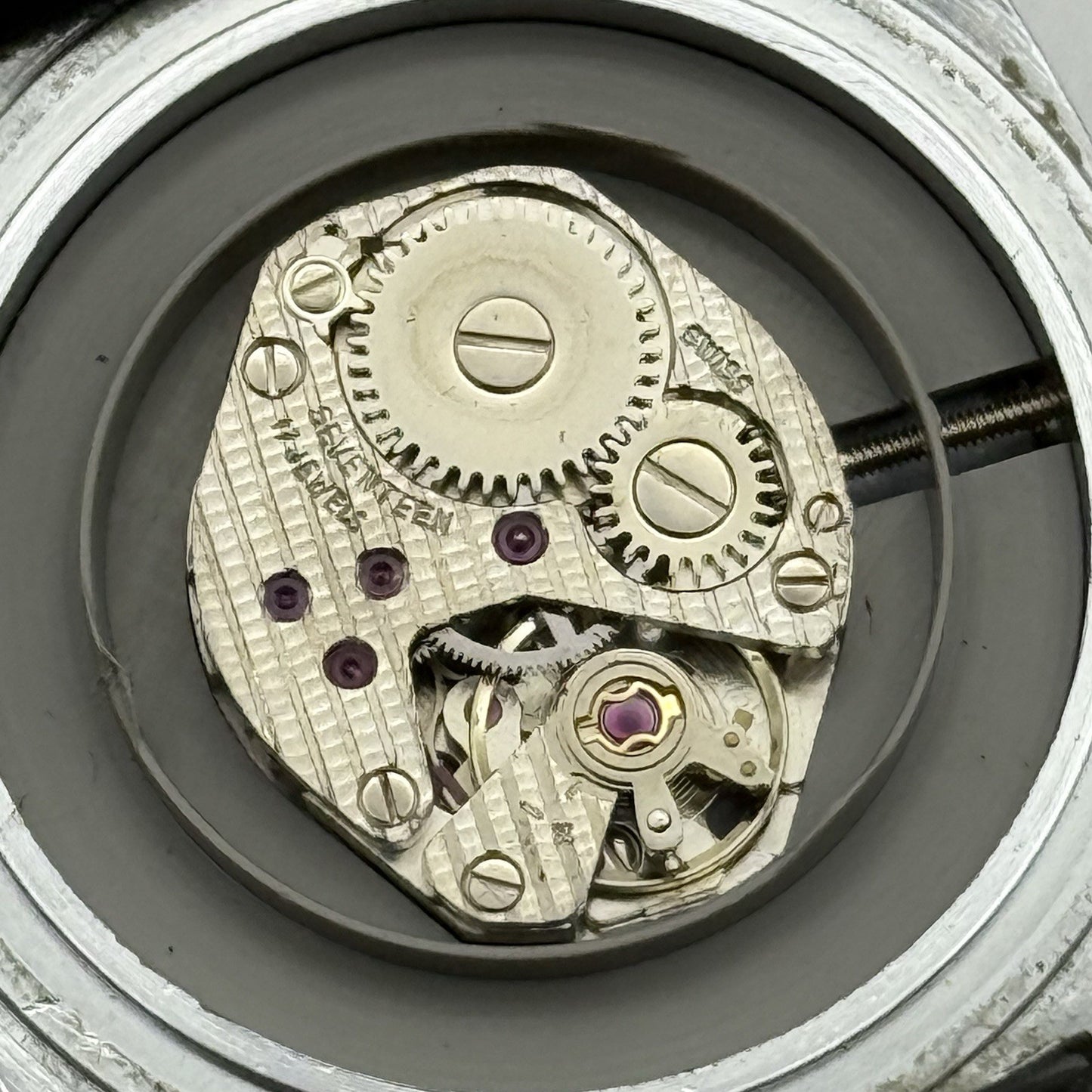 32mm Vintage Mens Limit FHF ST 69-21 Swiss Manual Wind Watch PARTS REPAIR