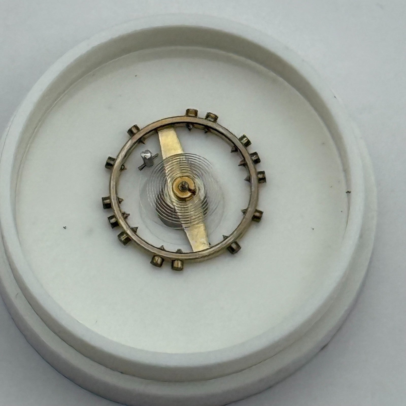 FHF 60 Balance Wheel Complete And Spring 6¾–8’’’ 200 M Watch Movement Parts NOS