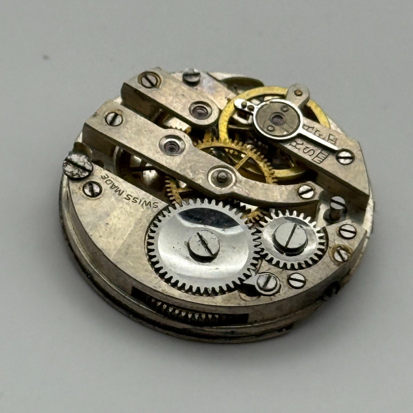 ETA Swiss Watch Movement Manual Wind Vintage Parts Repair Spares 23.6mm