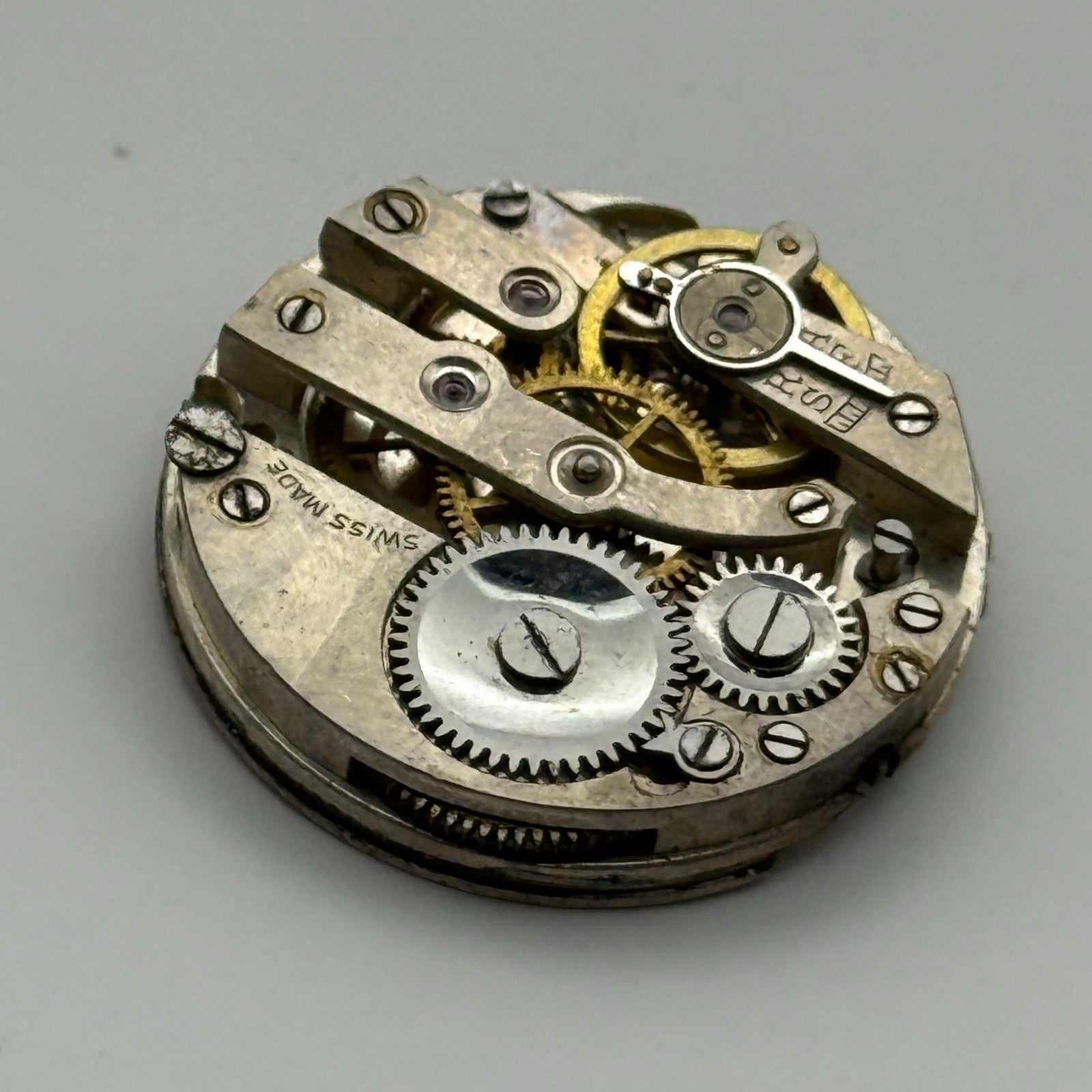 ETA Swiss Watch Movement Manual Wind Vintage Parts Repair Spares 23.6mm