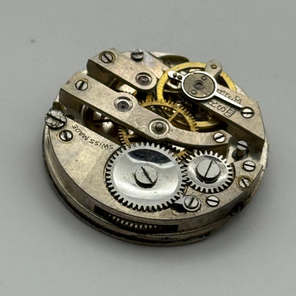ETA Swiss Watch Movement Manual Wind Vintage Parts Repair Spares 23.6mm